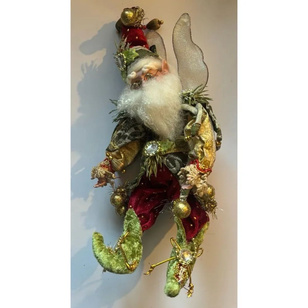 Vintage Certified Mark Roberts Jolly Old Fairy , Jm.~ in Box ~ Authentic